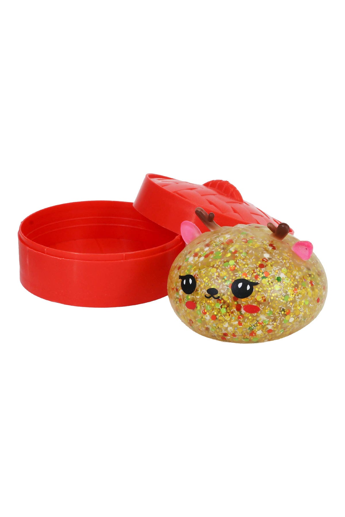 PREORDER : Christmas Reindeer Bao Dumpling Jelly Slime Filled Squishy: ASSORTED / ONE SIZE