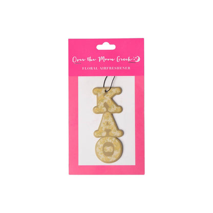Sorority FLORAL Air Freshener: Phi Mu