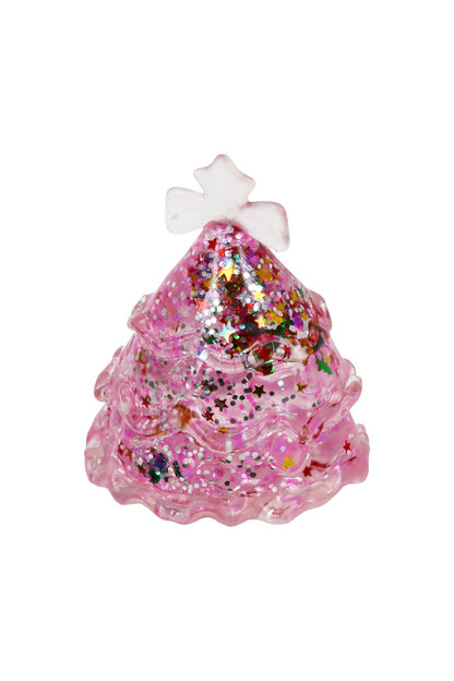 PREORDER : Christmas Tree Glittery Maltose Filled TPR Squishy: ASSORTED / ONE SIZE