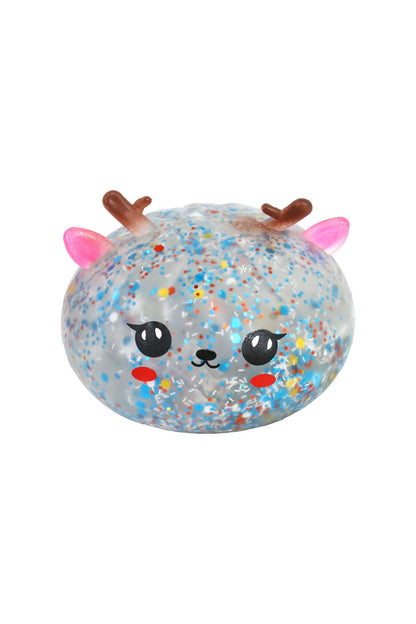PREORDER : Christmas Reindeer Bao Dumpling Jelly Slime Filled Squishy: ASSORTED / ONE SIZE