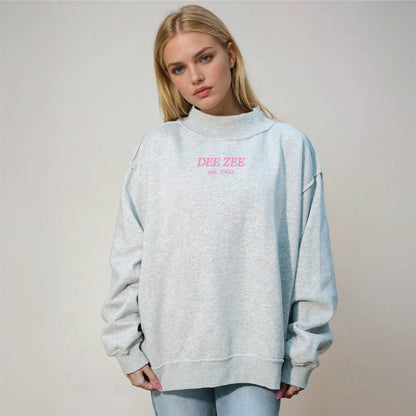 PREORDER : Sorority Chapter Mockneck Sweatshirt : Alpha Omicron Pi