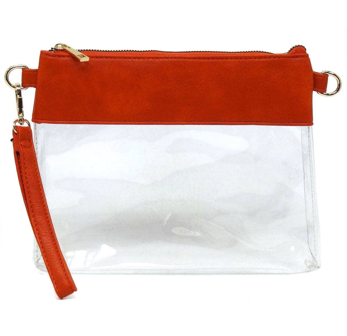 Game Day Clear Crossbody Bag Purse : Leopard