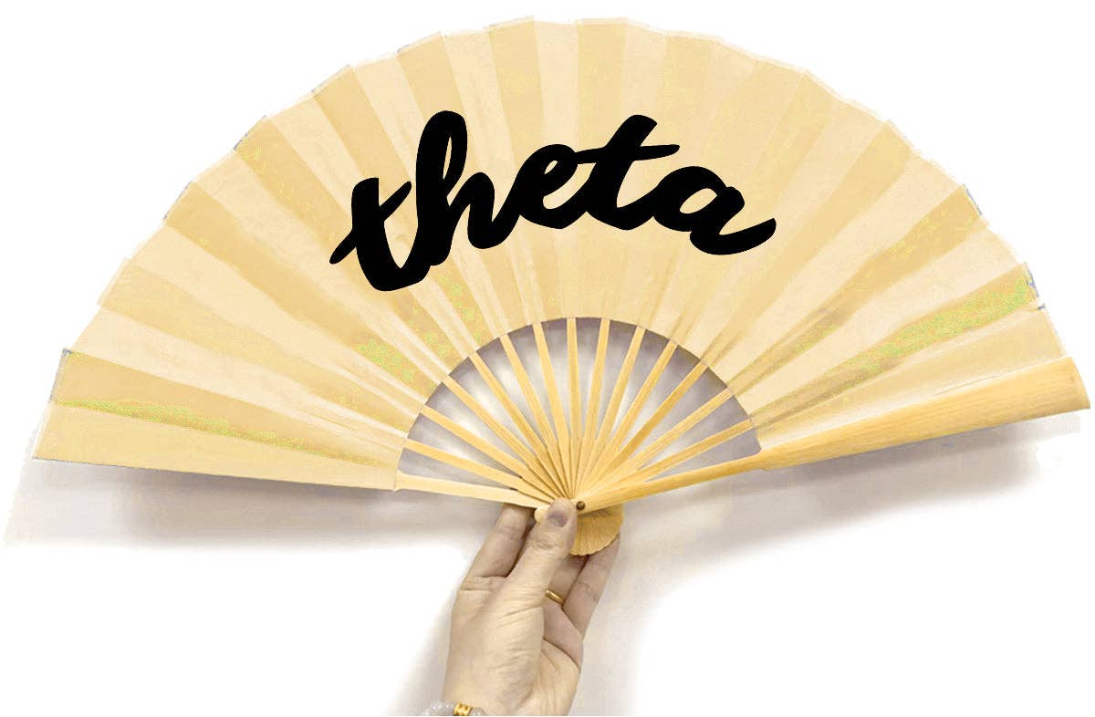 Sorority Party Fan: Alpha Omicron Pi