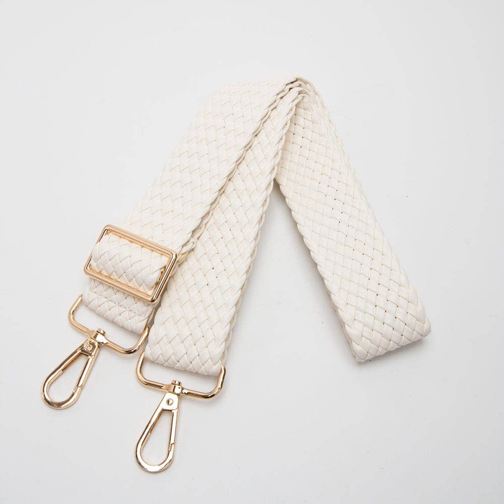 Bella Woven Women's Bag Purse Strap: Gold