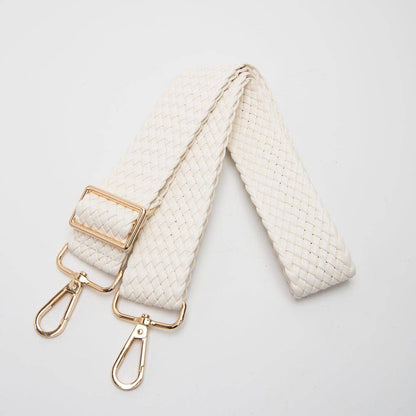 Bella Woven Women's Bag Purse Strap: Gold