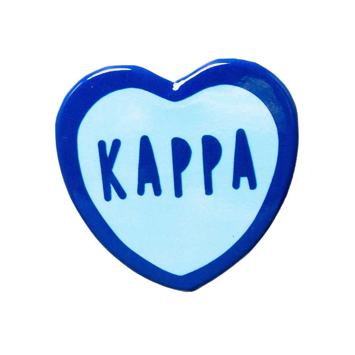 Sorority Sweet Heart Button: Alpha Gam