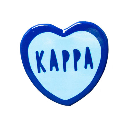 Sorority Sweet Heart Button: Alpha Gam