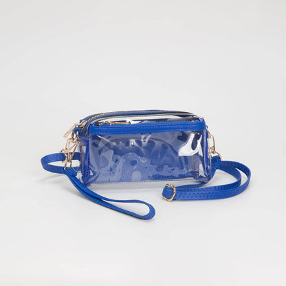 Stacy Clear Game Day/Stadium Bag Purse : Gold