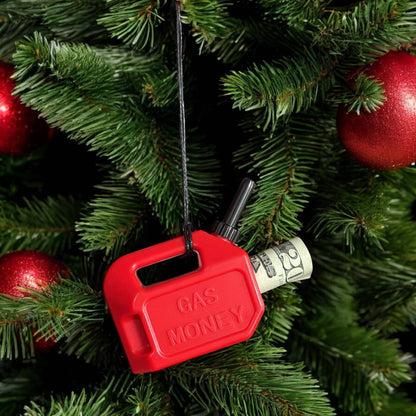 Money Holder Christmas Ornaments: Gas Money
