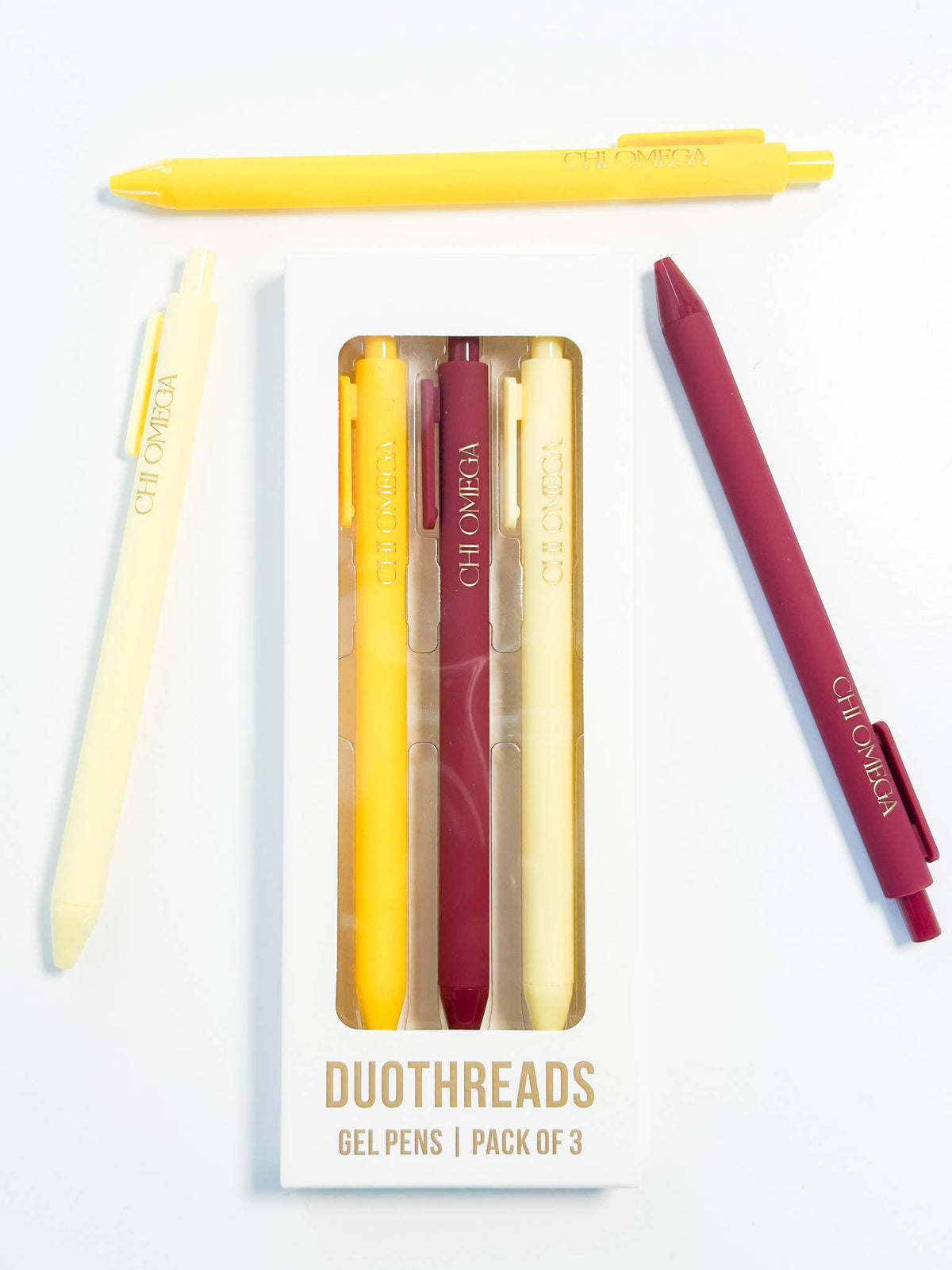 Lettered Luxe Sorority Pens: ALPHA GAMMA DELTA