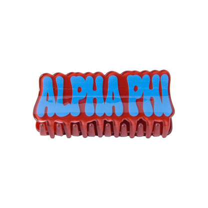 Sorority Hair Clip: Alpha Gam
