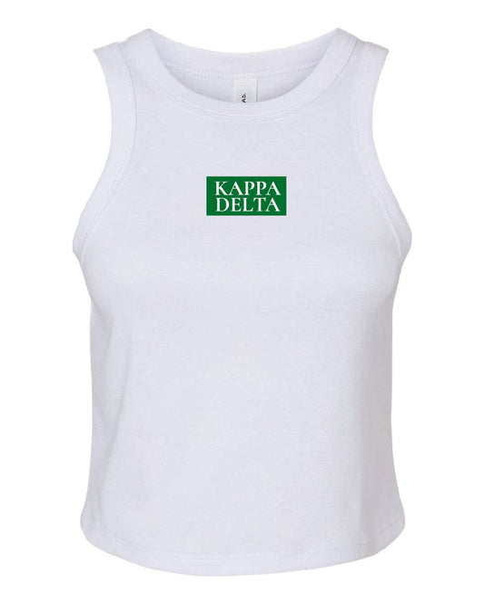 Kappa Delta Daily Tanks: WHITE