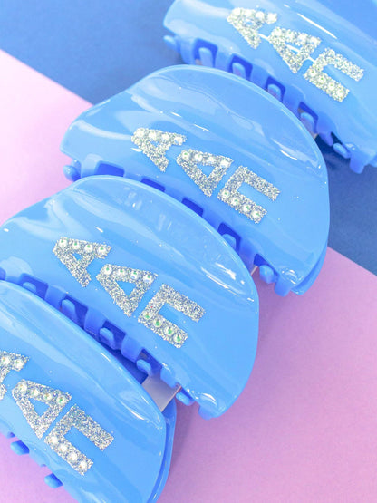 Girl On the Go Hair Claw Sorority Clip: ALPHA GAMMA DELTA