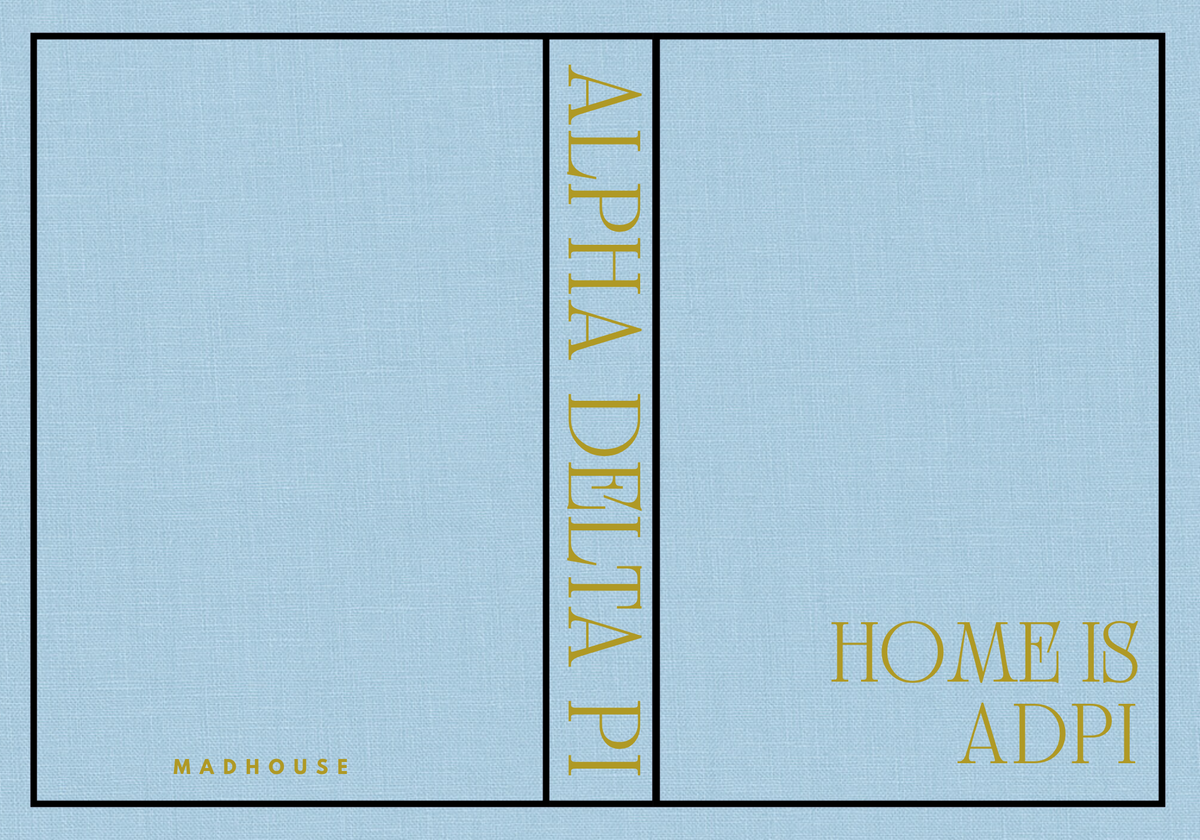 Sorority Keepsake Book Boxes 2026: Alpha Omicron Pi Pink