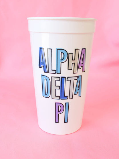 Bring On the Fun Stadium Cup: DELTA GAMMA