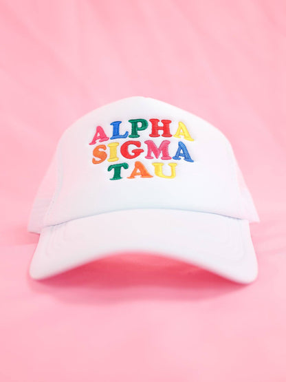 Sorority Fun Times Trucker Hat: KAPPA DELTA
