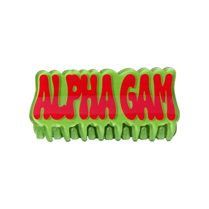 Sorority Hair Clip: Alpha O