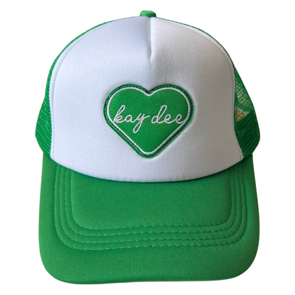 Sorority Whole Lotta Love Heart Trucker Hat: PHI MU