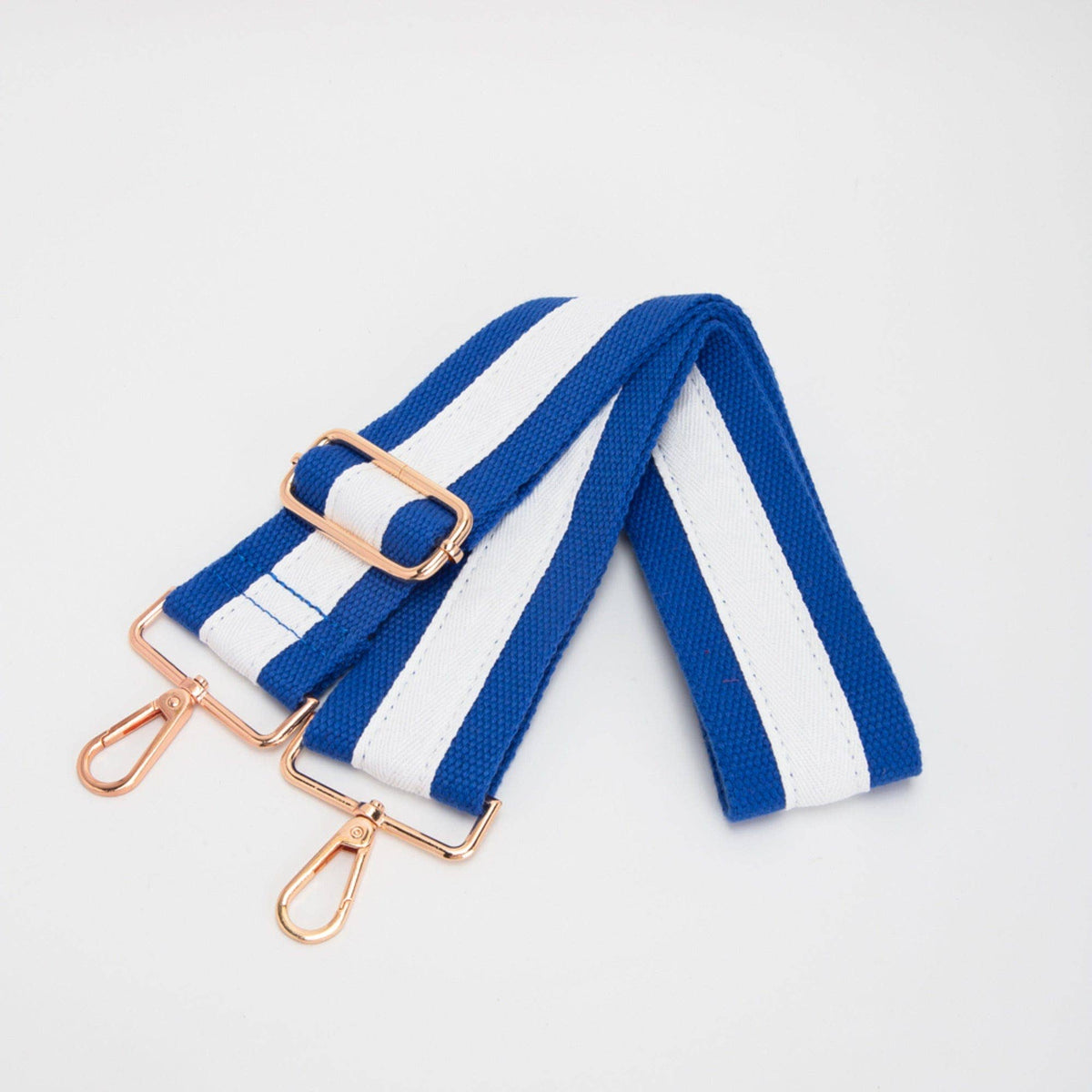 Colorful College Purse Strap for Women: Navy Orange