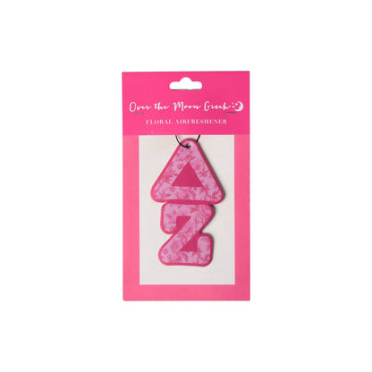Sorority FLORAL Air Freshener: Phi Mu