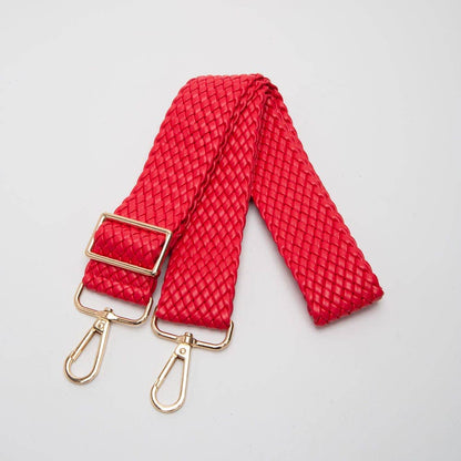 Bella Woven Women's Bag Purse Strap: Gold