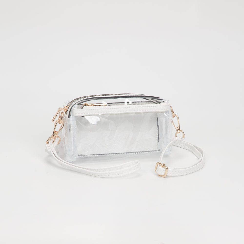 Stacy Clear Game Day/Stadium Bag Purse : Gold