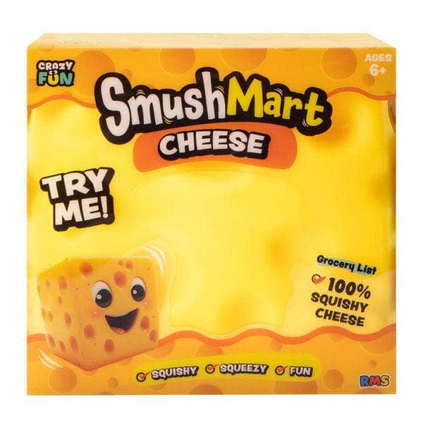 PREORDER: Showcase - RMS® SmushMart™ Giant Cheese Block Squishy 1pc