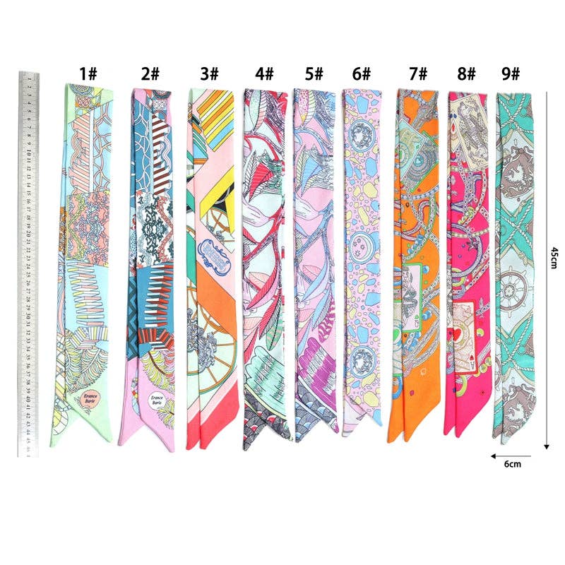 Silk Scarf Statement Necklace : Scarf only (No pendant)