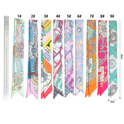 Silk Scarf Statement Necklace : Scarf only (No pendant)