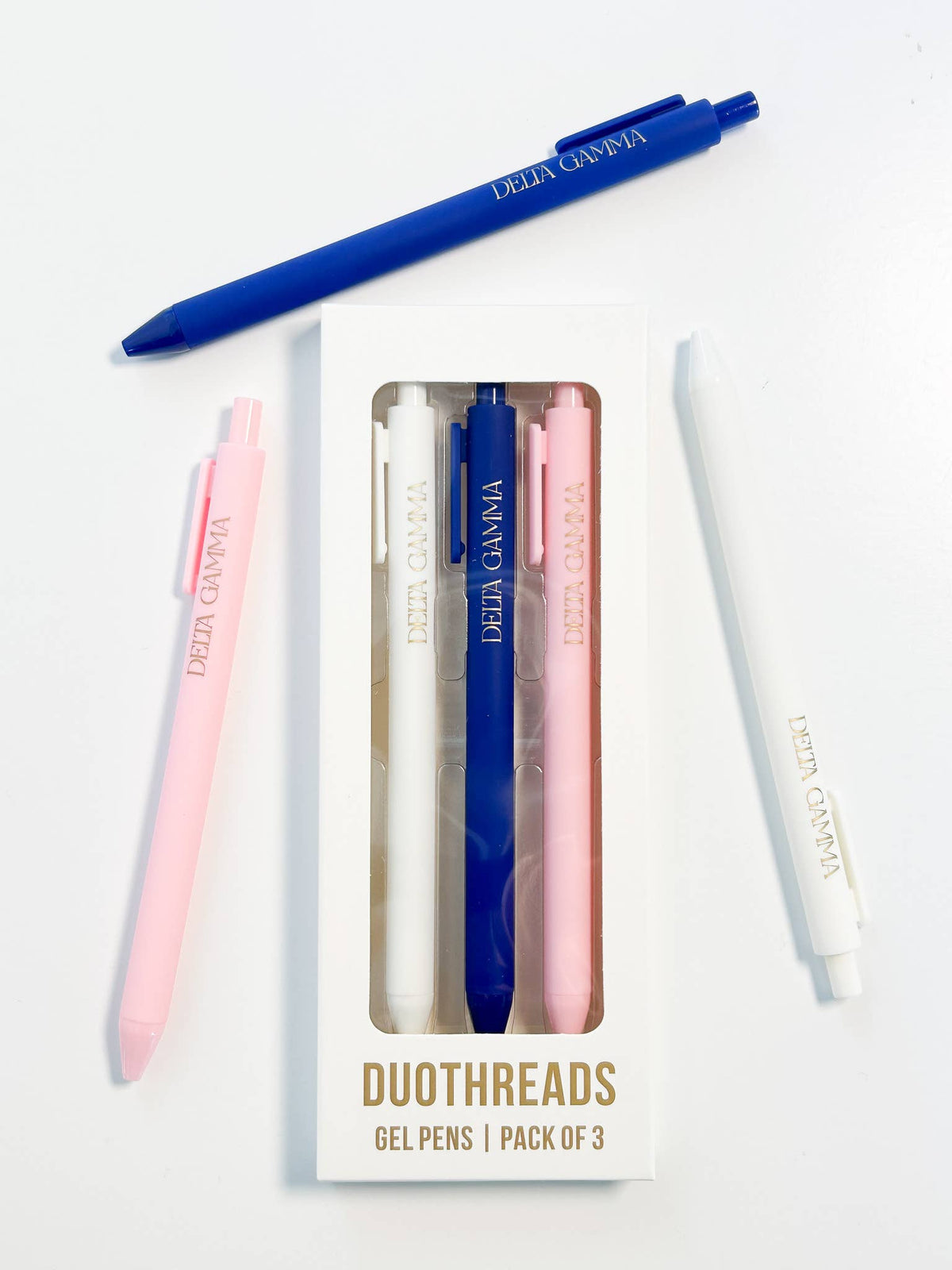 Lettered Luxe Sorority Pens: ALPHA GAMMA DELTA