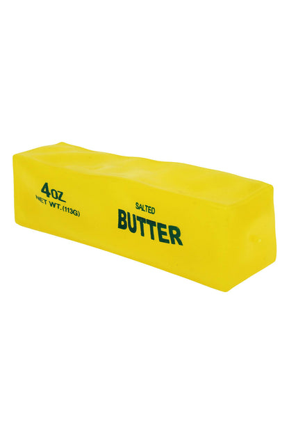 PREORDER : Yellow Butter Oil Jelly Filled Zero Rebound TPR Squishy: YELLOW / ONE SIZE