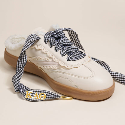 PREORDER: The Darling Effect - Sorority Step It Up Shoelaces: Alpha Gamma Delta