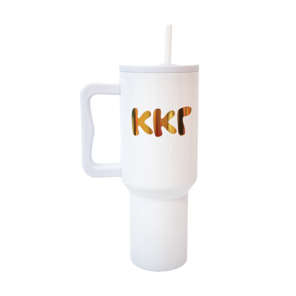 40oz 24 Karat Sorority Tumbler: KAPPA KAPPA GAMMA