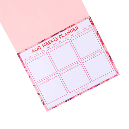 Sorority Desk Planner: Alpha Omicron Pi