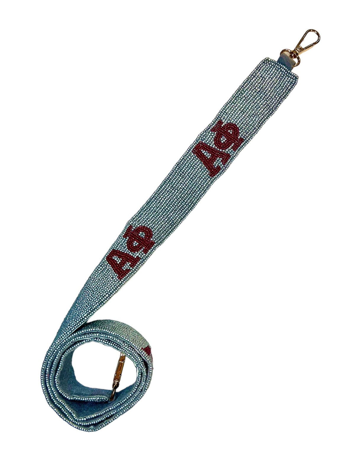 Sorority Beaded Purse Straps - Alpha Omicron Pi