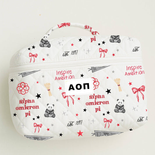 Alpha Omicron Pi Toiletry Bag