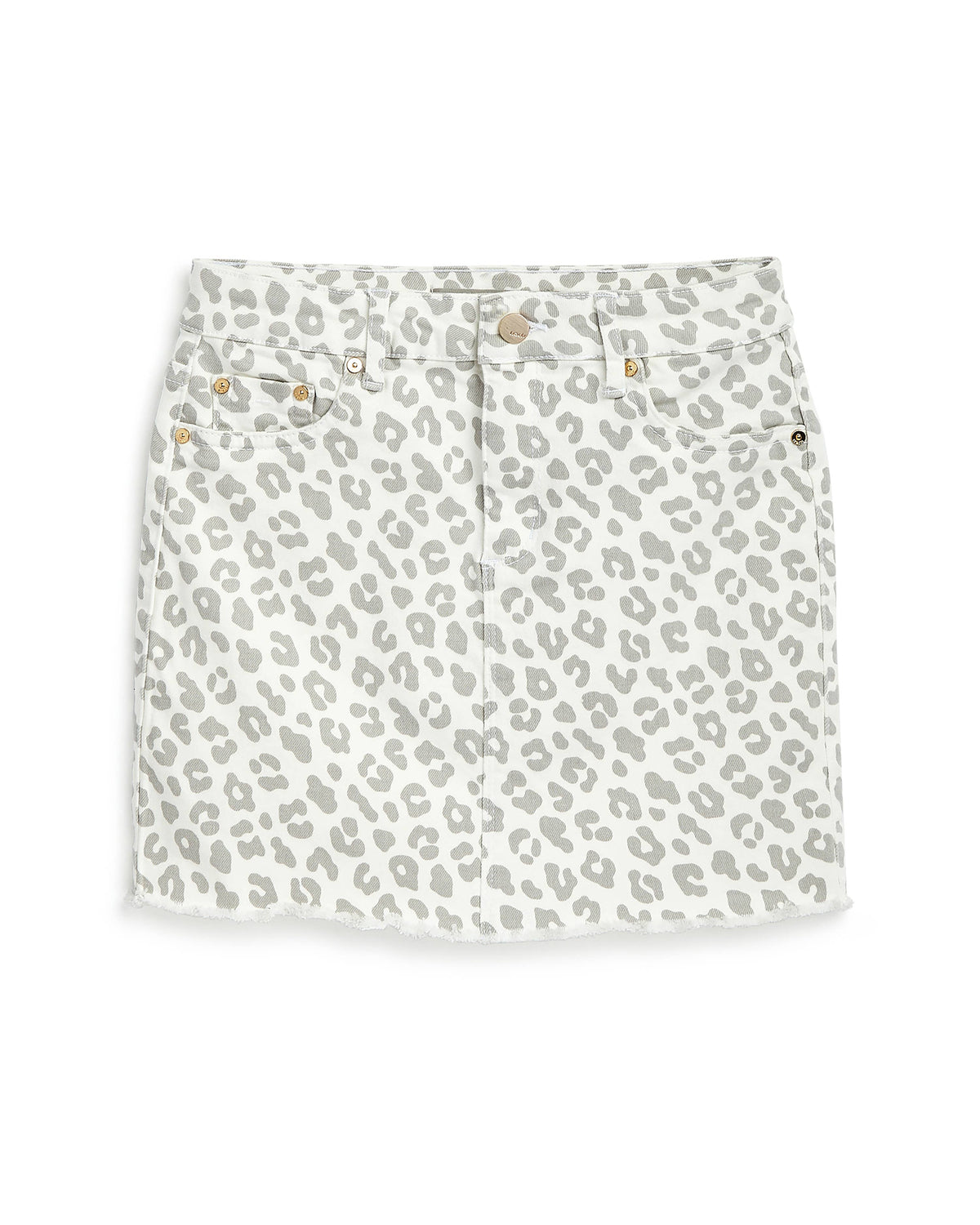 Tractr Girl - Leopard print mini skirt
