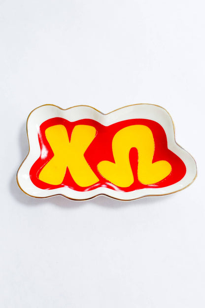 ALPHA GAMMA DELTA: Sorority Trinket Tray