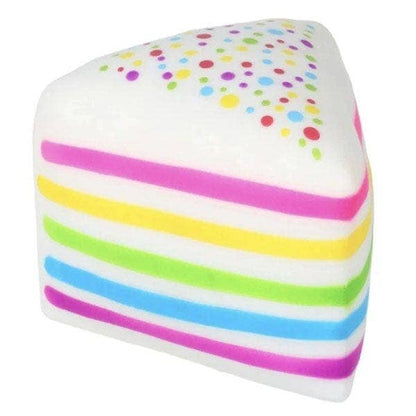 PREORDER: Showcase - RMS® SmushMart™ Giant Rainbow Cake Slice Squishy 1pc