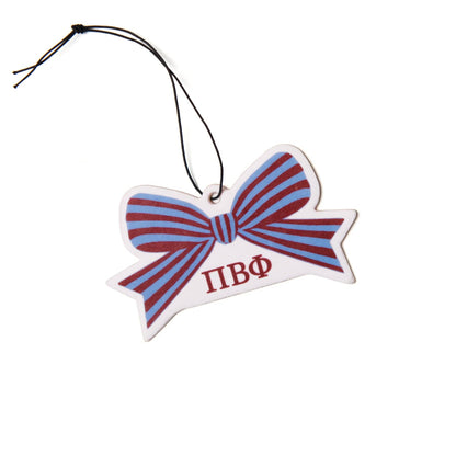 Sorority BOW-DACIOUS Air Freshener: Phi Mu