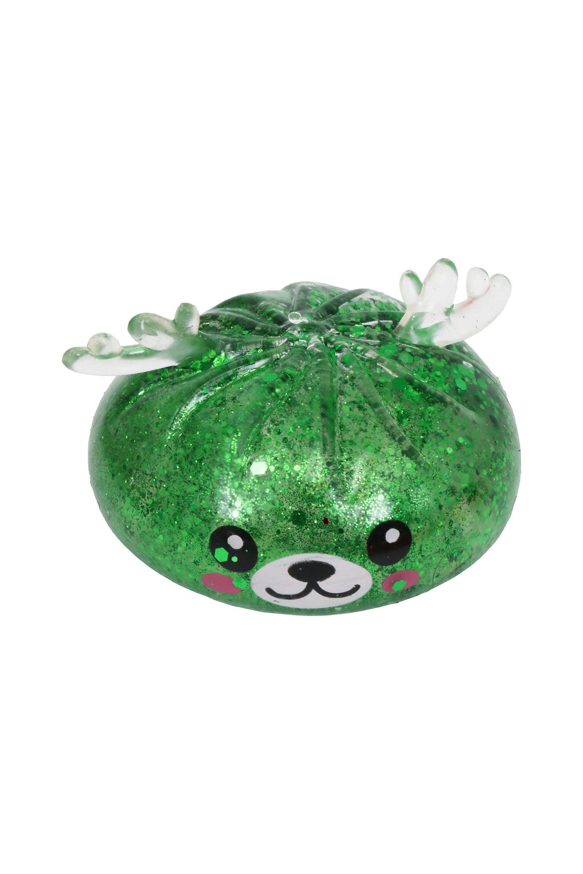 PREORDER: Christmas Reindeer Glitter Sugar Maltose Dumpling Squishy: ASSORTED / ONE SIZE