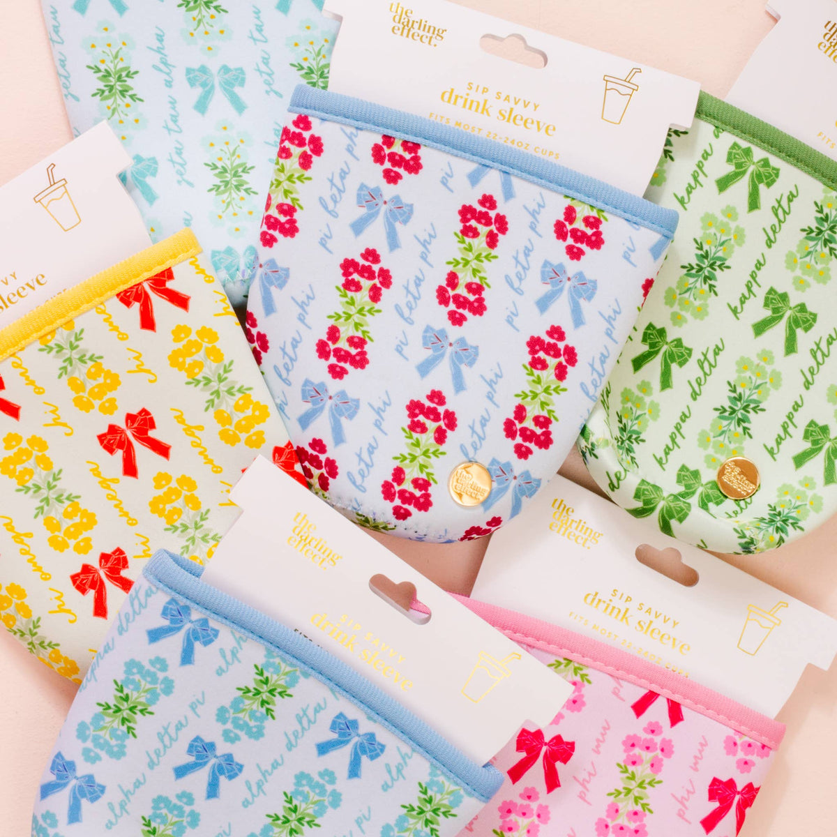 Sorority Sip Savvy Drink Sleeve - Kappa Delta