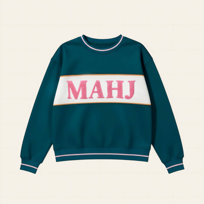 Mahj crew neck sweatshirt