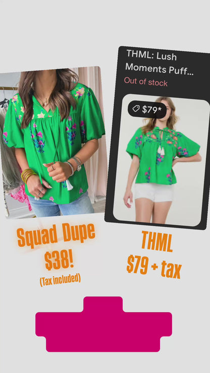 CLEARANCE: The Liza Dupe blouse