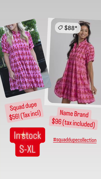CLEARANCE: The Presley dupe dress