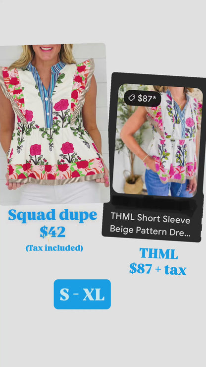 CLEARANCE: The Lizzy Dupe blouse